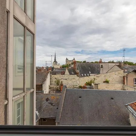 Appartamento Duplex Le Saint Jean Saumur Esterno foto